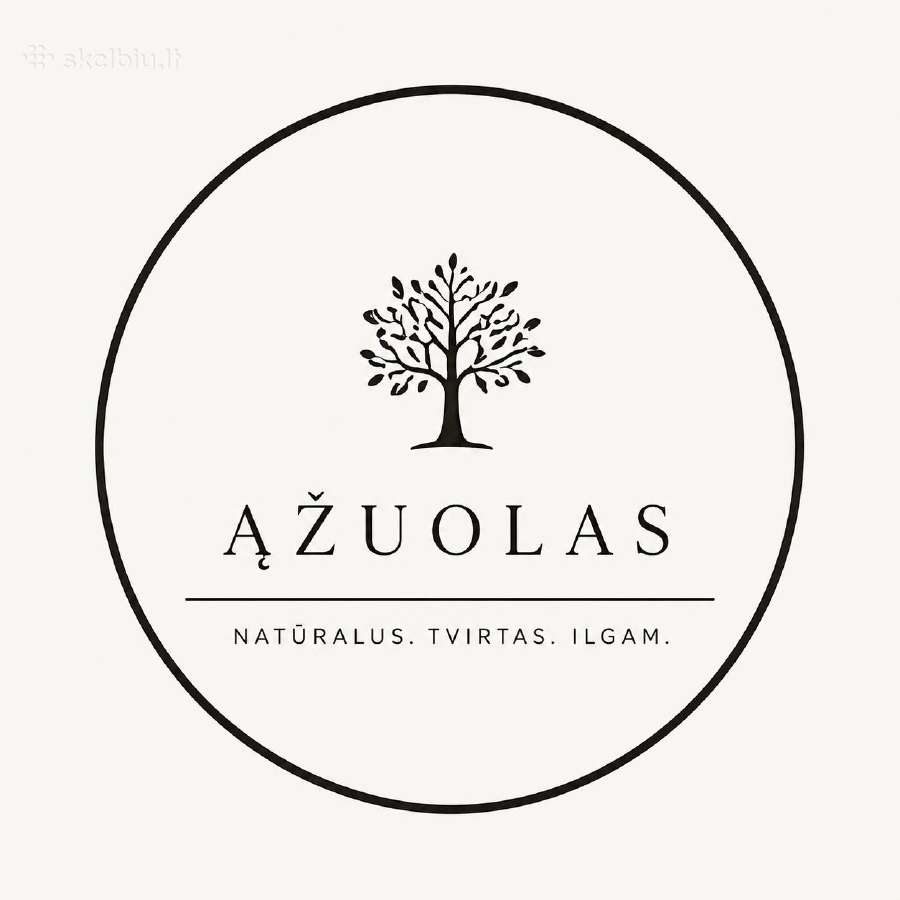 Ąžuolinis naktinis staliukas - nuotraukos Nr. 5