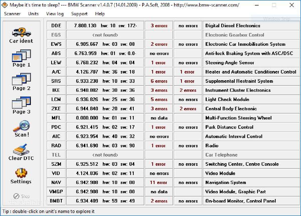 Bmw Scanner 1.4.0 Diagnostikos įranga - nuotraukos Nr. 3