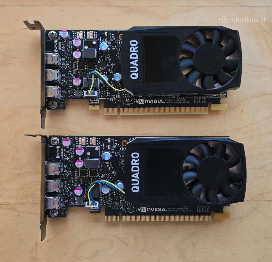Quadro K1200 K2200 P400 P600 P620 P1000 P2000 - nuotraukos Nr. 31