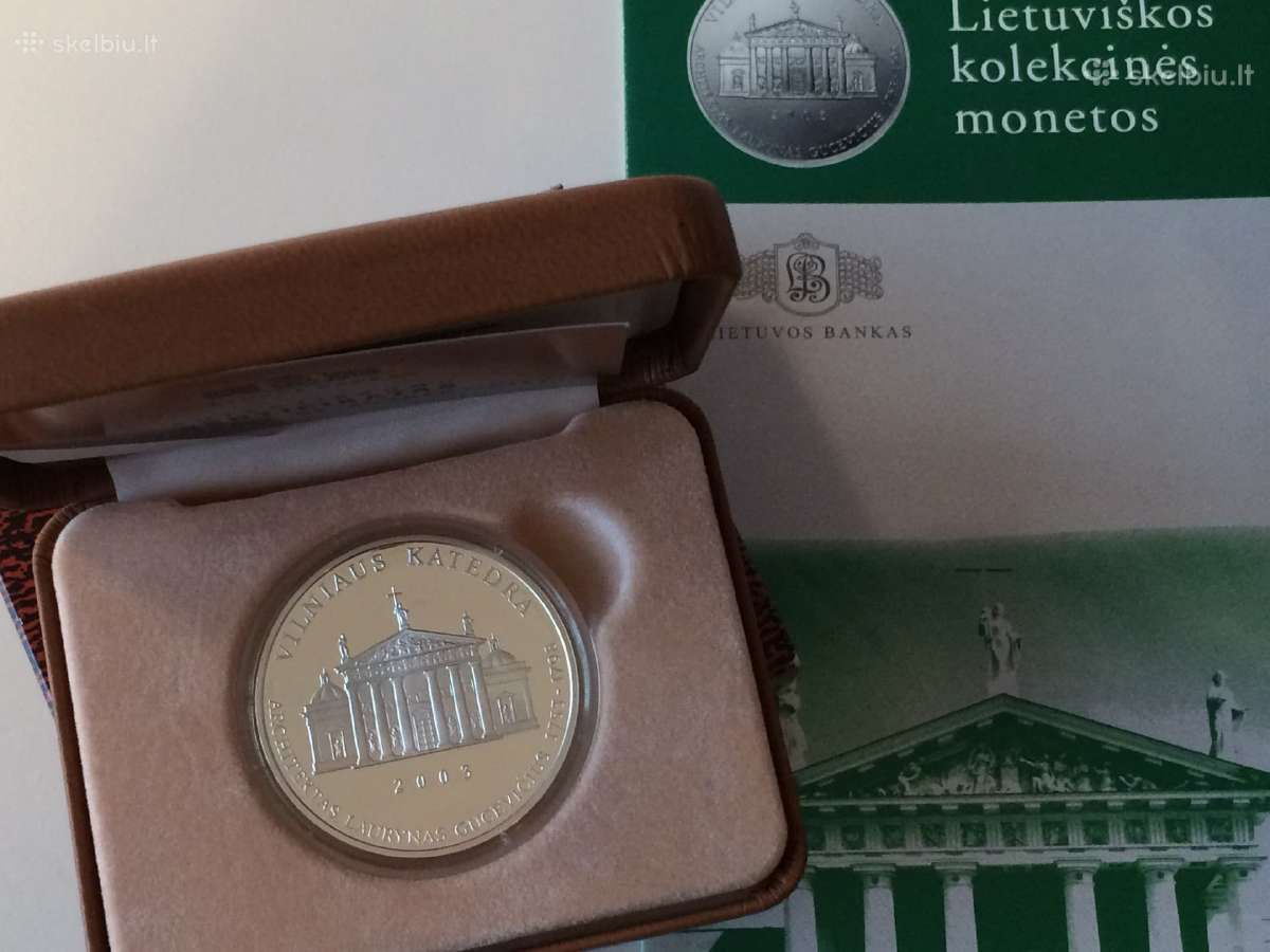 Brangei pirksiu sidab.50 litu.vilniaus katedra - nuotraukos Nr. 2