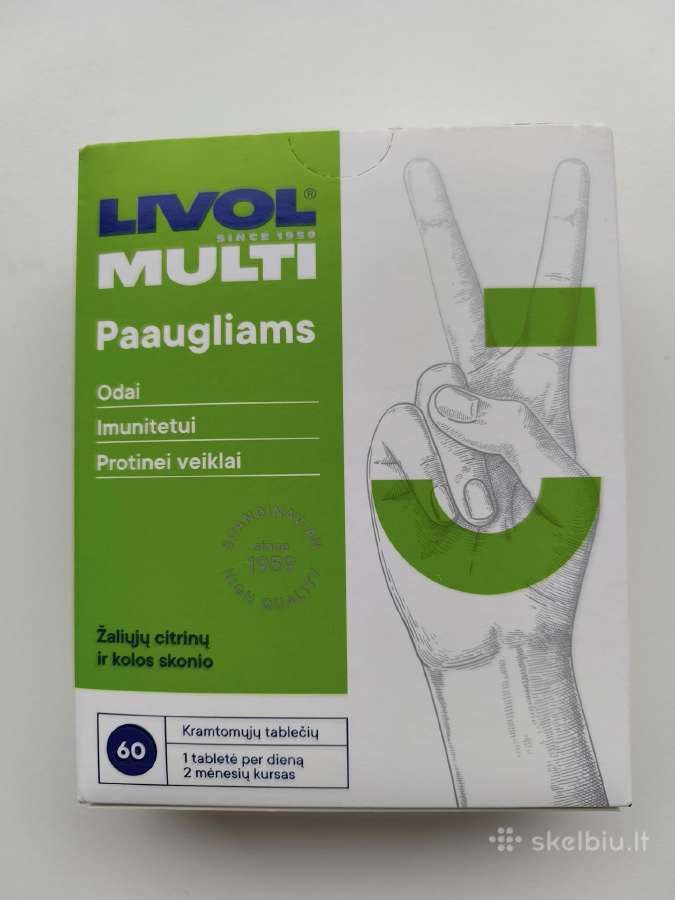 Livol multi vitaminai paaugliams