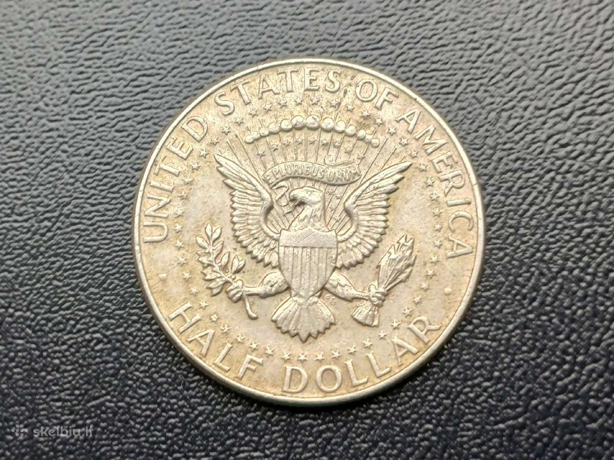 Puse dolerio 1964m. Sidabras 900 - nuotraukos Nr. 2