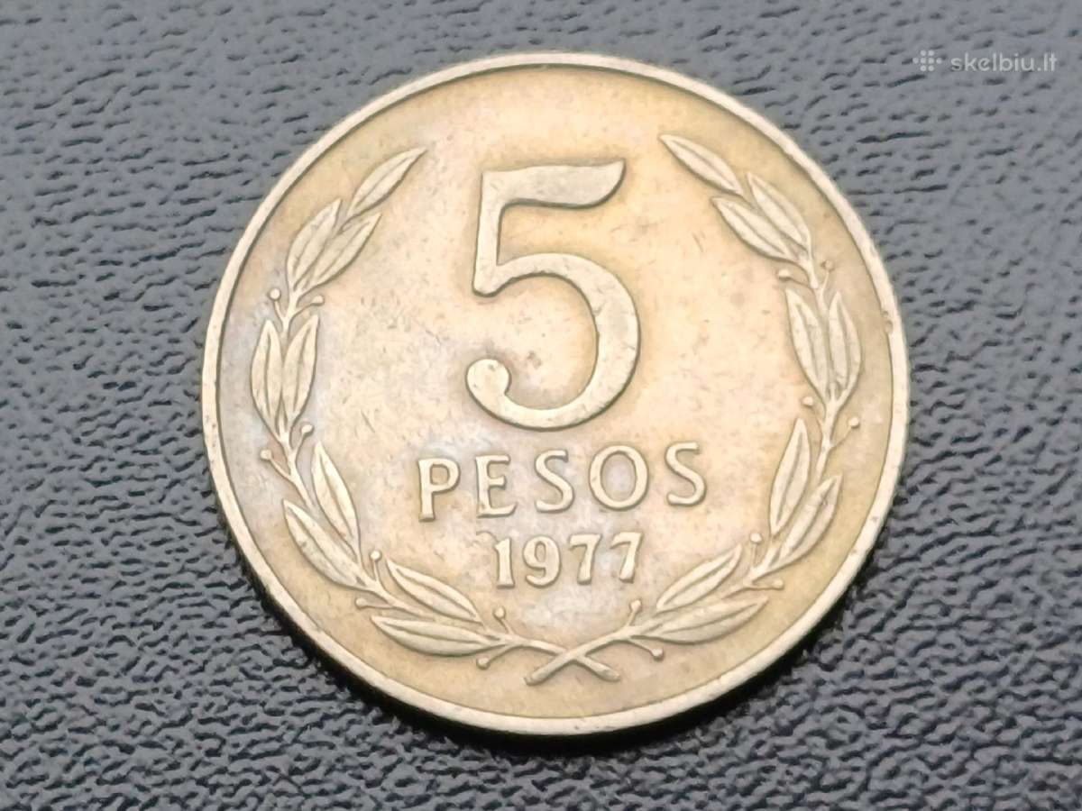 5 pesai 1977m. Čilė - nuotraukos Nr. 2