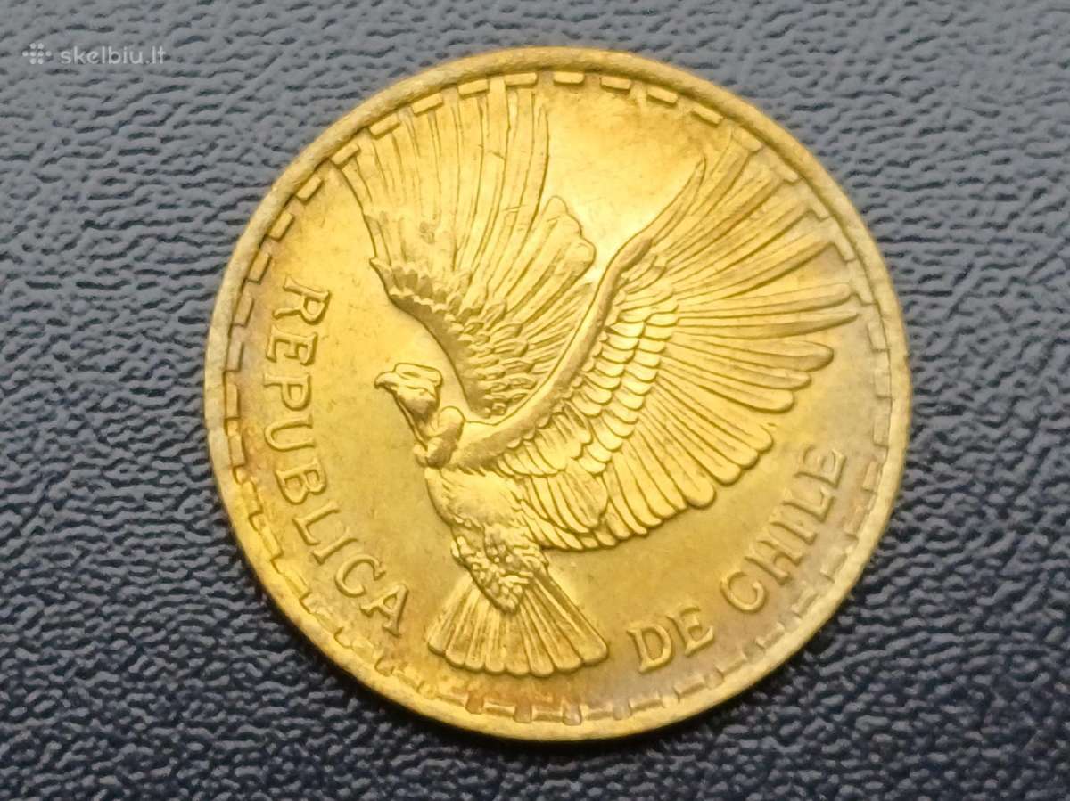 10 centisimų 1965m. Čilė - nuotraukos Nr. 2