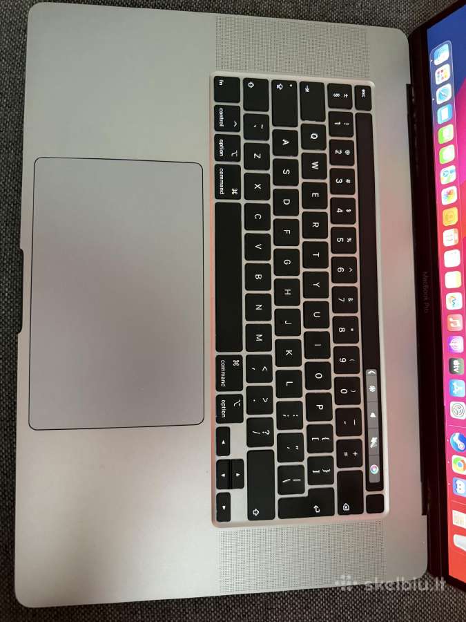 Neveikiantis Apple MacBook Pro16 (2019) Space Gray - nuotraukos Nr. 5