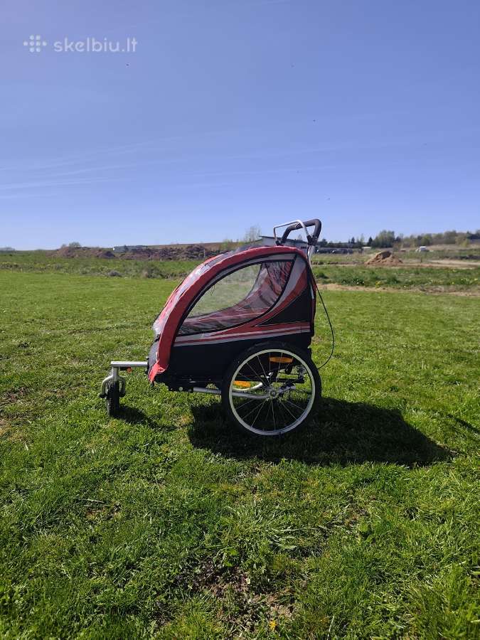 Dviračio priekaba vežimėlis - nuotraukos Nr. 3