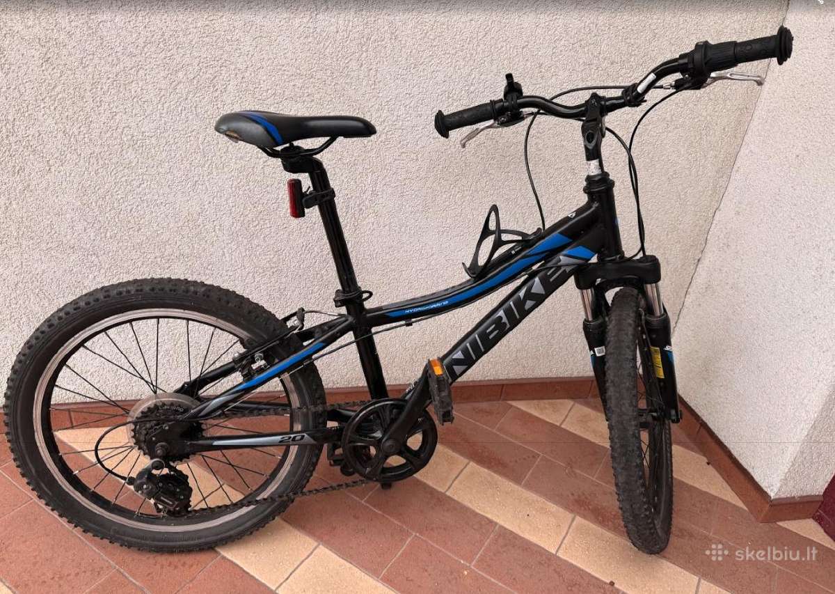 Dviratis Unibike Pilot 20" black-blue