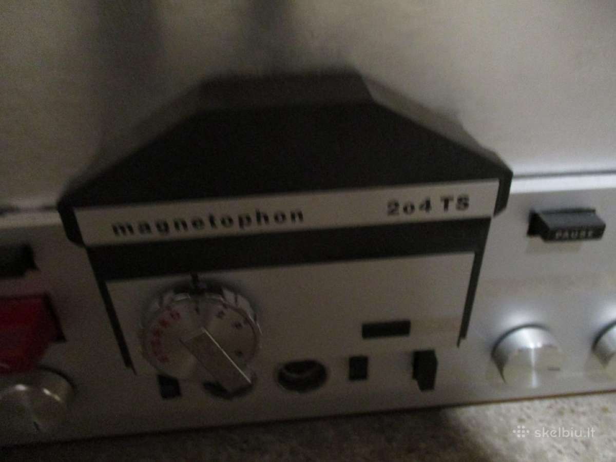 Juostinis magnetofonas Telefunken - nuotraukos Nr. 2