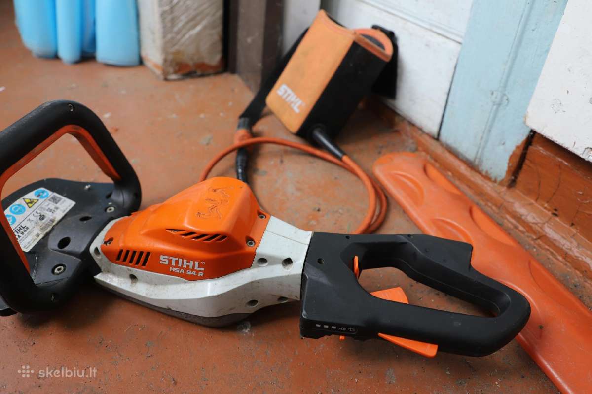 Stihl Hsa 94 R akumuliatorinės žirklės - nuotraukos Nr. 4