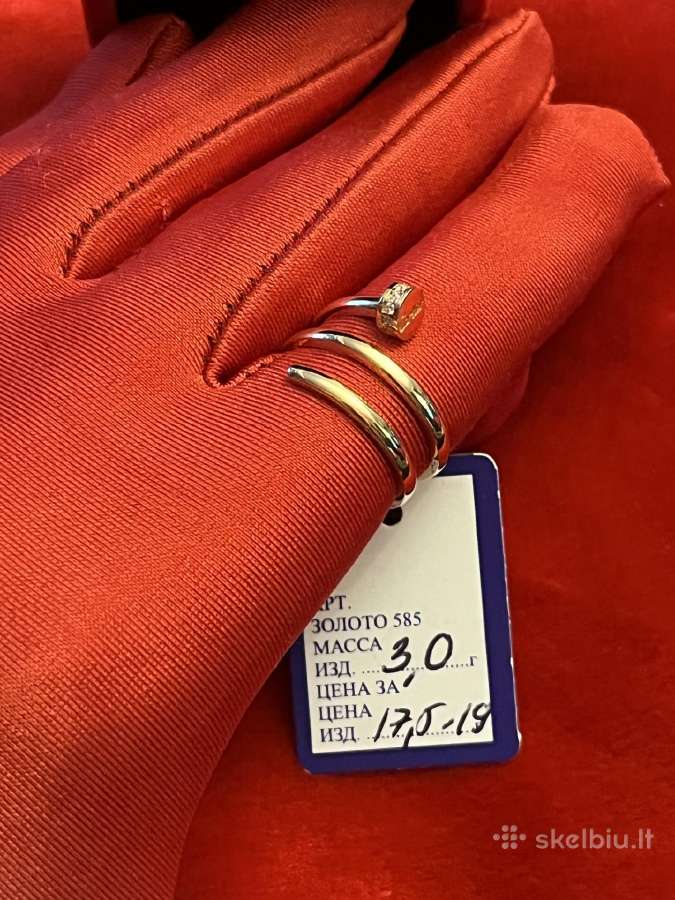 Prabangi išskirtinė auksinė kaklo koljė Vinis - nuotraukos Nr. 31