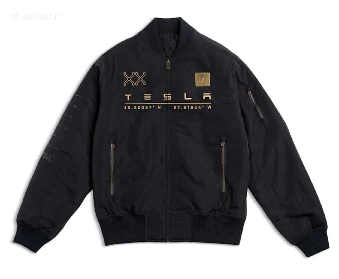 Tesla XX Bomber striukė – riboto leidimo – XL dydi