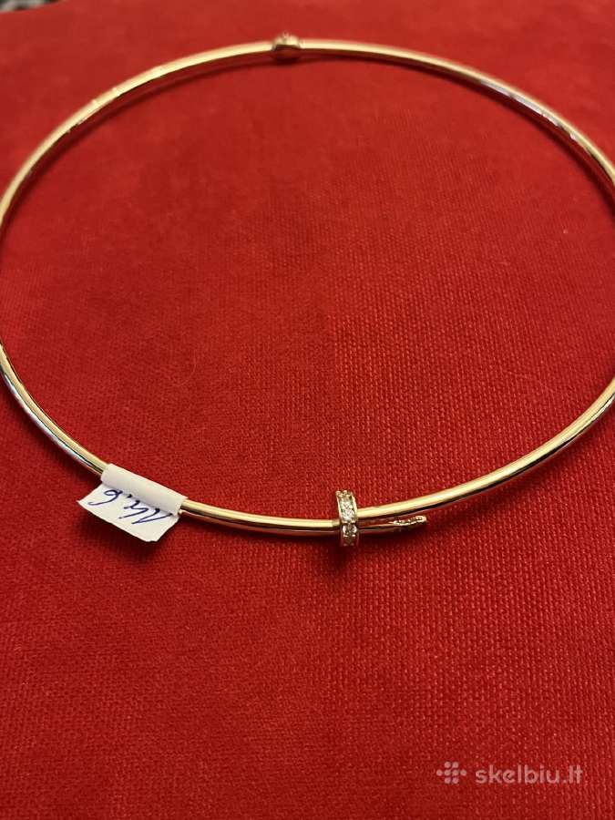 Prabangi auksinė “Cartier Vinis apyrankė-lankas - nuotraukos Nr. 29