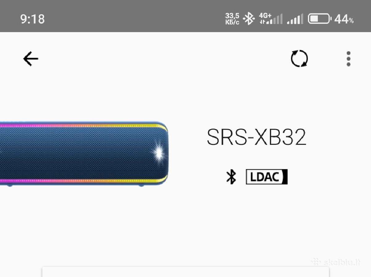 Sony Srs-xb32 kolonėlė - nuotraukos Nr. 12