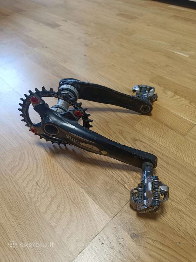 Shimano Crankset + M520 + Bb52