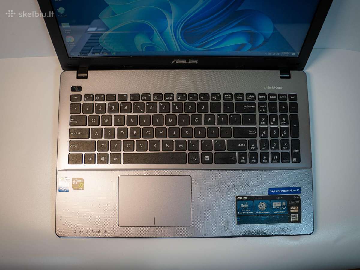 Asus / i7-4720hq / 8gb / Gtx 950m / SSD 500gb - nuotraukos Nr. 4