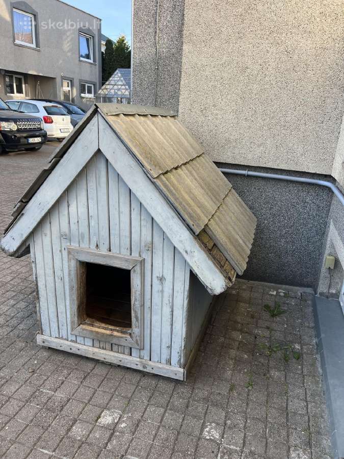 Dovanojam šuns būdą