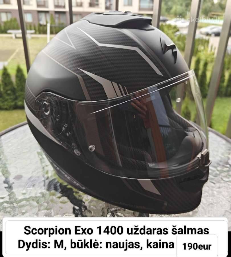 Schuberth, Shoei,hjc, Shark salmai įvairūs dydžiai - nuotraukos Nr. 15