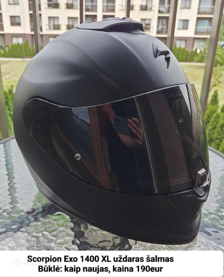 Schuberth, Shoei,hjc, Shark salmai įvairūs dydžiai - nuotraukos Nr. 9