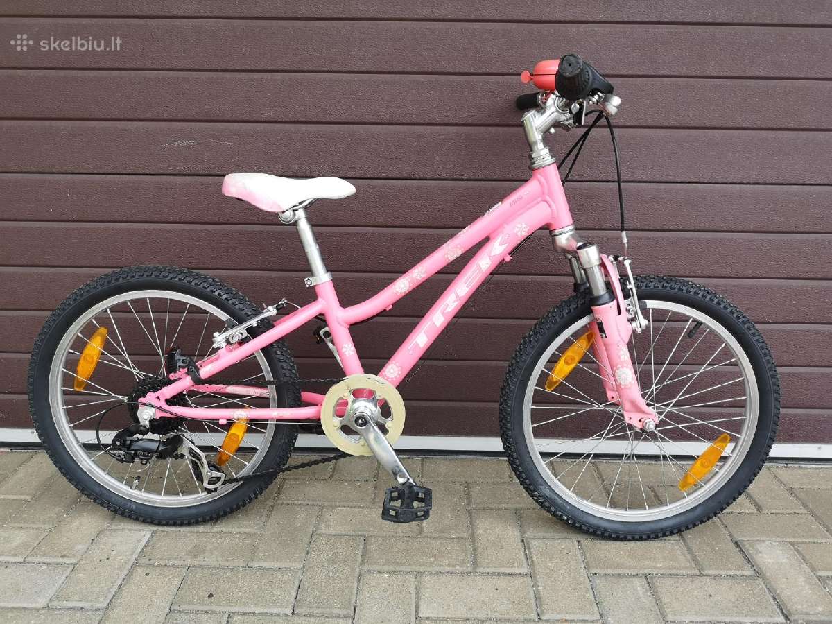 Trek dviratukai mergaitėms (20 col. ratai 2 vnt)