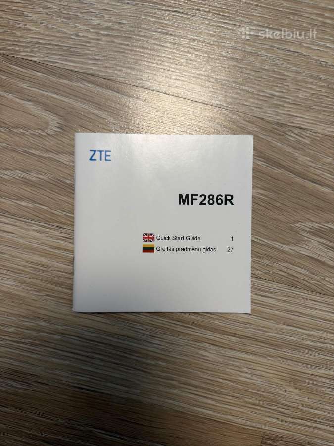 Zte Mf286r 4G Lte Wi-fi maršrutizatorius - nuotraukos Nr. 18