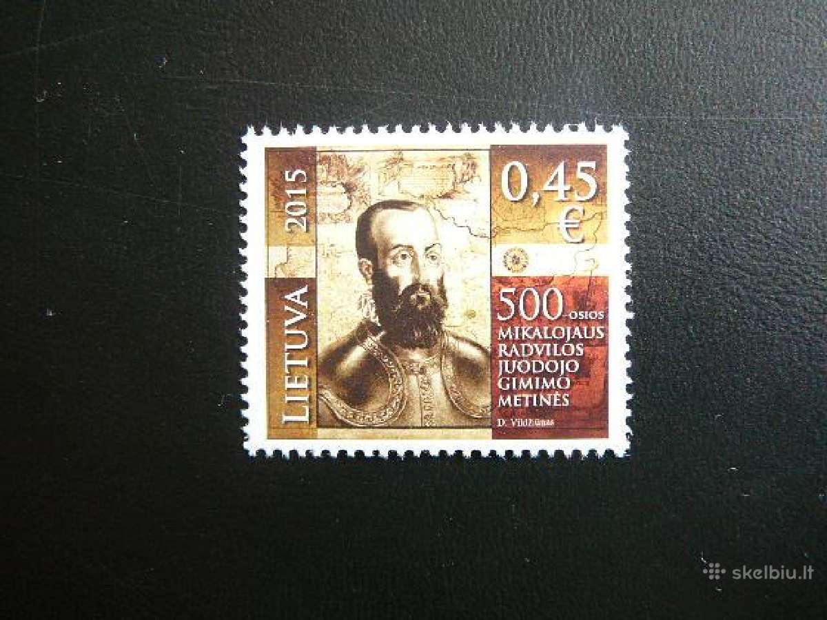 Lietuva 2015 M. Radvila svarus lit1184s