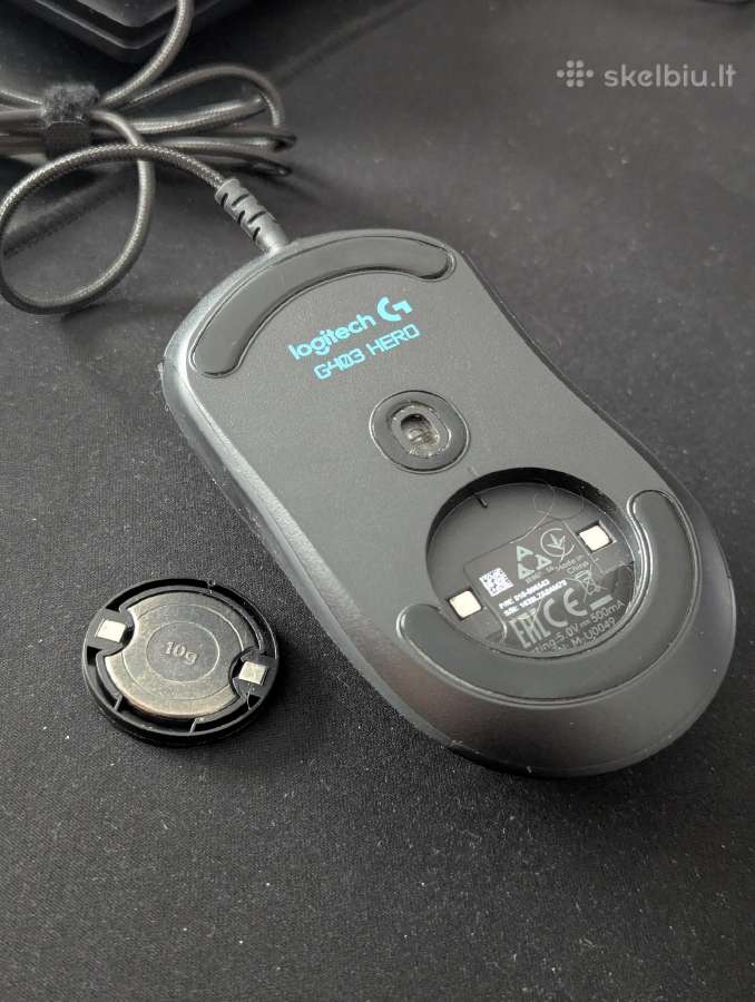 Logitech g403 gaming mouse - nuotraukos Nr. 5