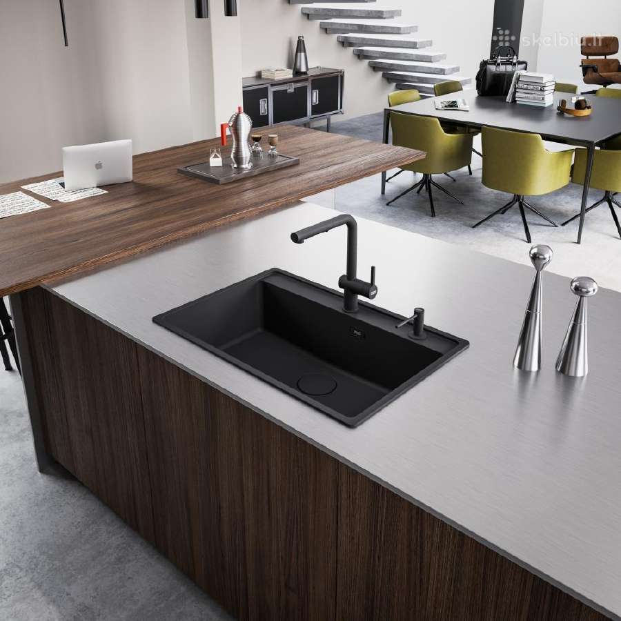 Franke Mrg 610-72 A granitinė plautuvė - nuotraukos Nr. 3