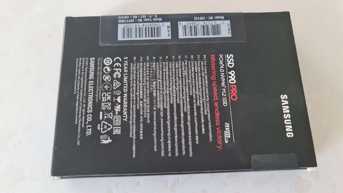 Samsung 990 Pro M.2 4tb SSD Nvme Pcie 4.0 - nuotraukos Nr. 4