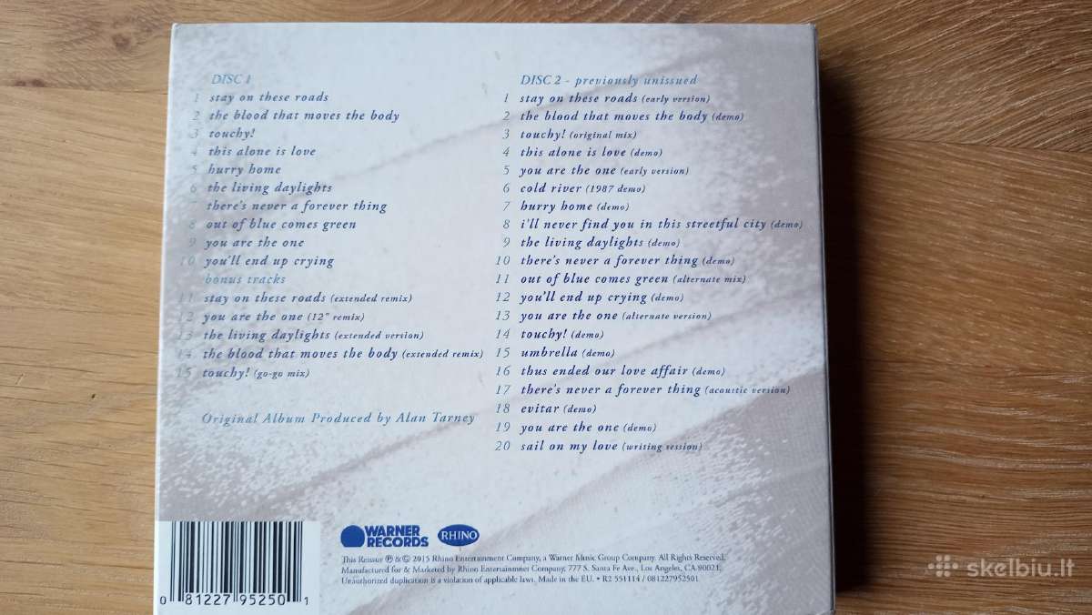A-ha - Stay on these roads (deluxe edition) - nuotraukos Nr. 2