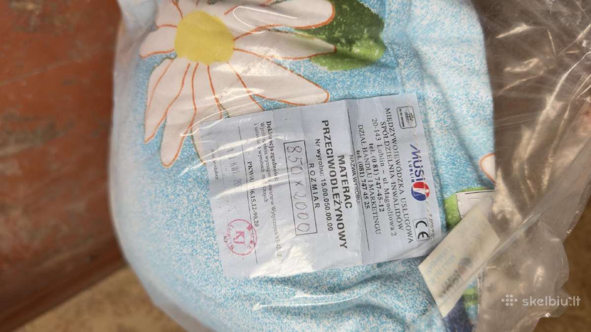 Medicininis pragulų profilaktinis čiužinys 85x200 - nuotraukos Nr. 2