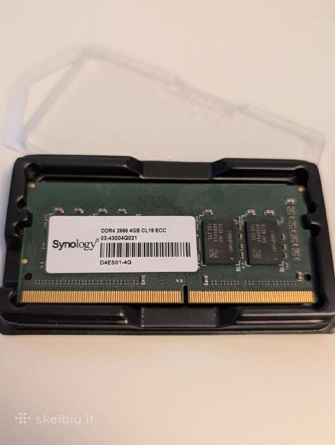 Ddr4 2666 4gb Cl19 Ecc Synology RAM