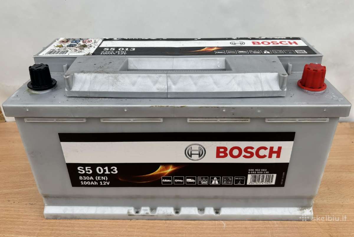 Bosch 100ah 830a akumuliatorius