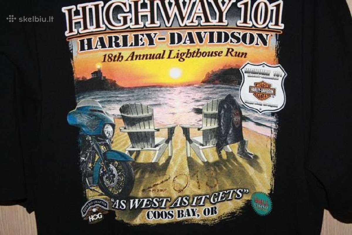 Marškinėliai Harley Davidson 3xl - nuotraukos Nr. 5