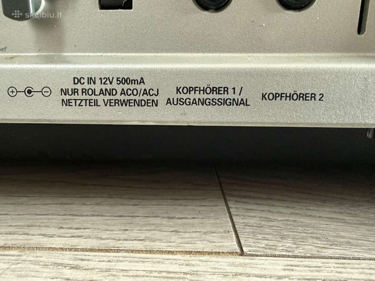 Naudotas Roland Em-15d sintezatorius - nuotraukos Nr. 3
