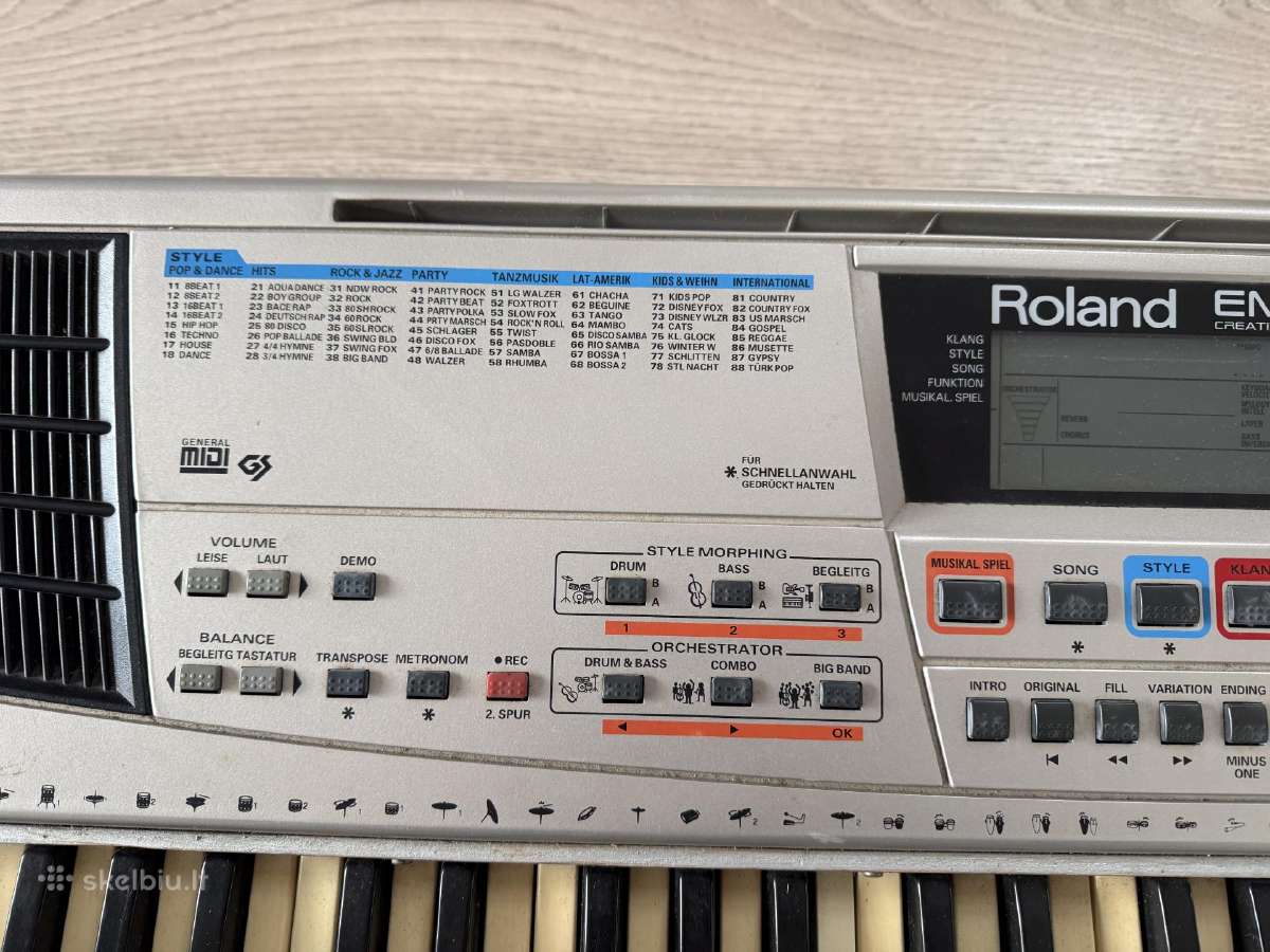 Naudotas Roland Em-15d sintezatorius - nuotraukos Nr. 4