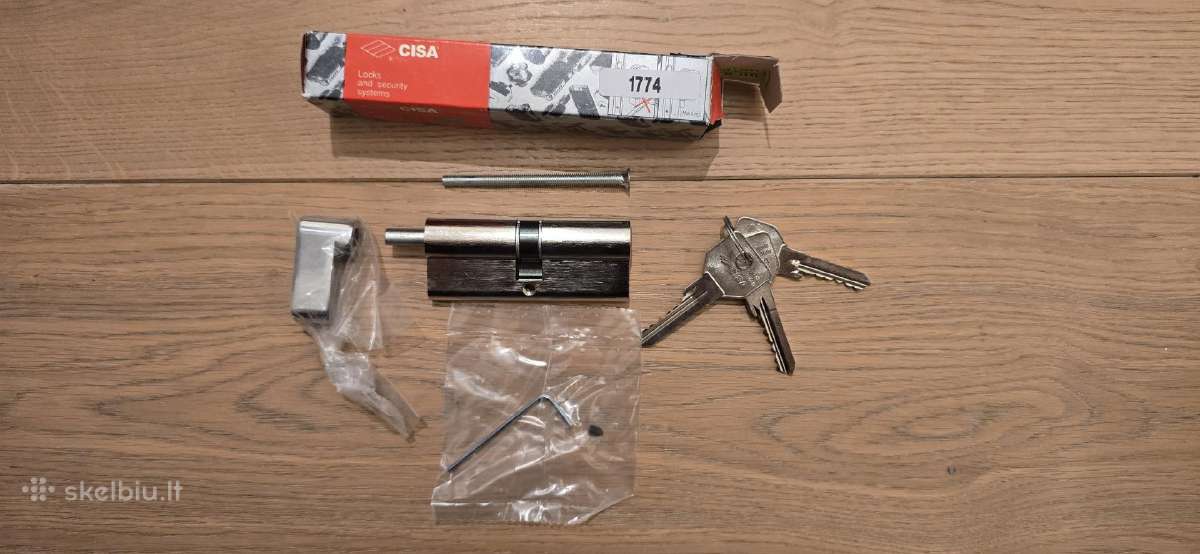 Nauji spynos cilindrai su suktuku 40x40 Cisa