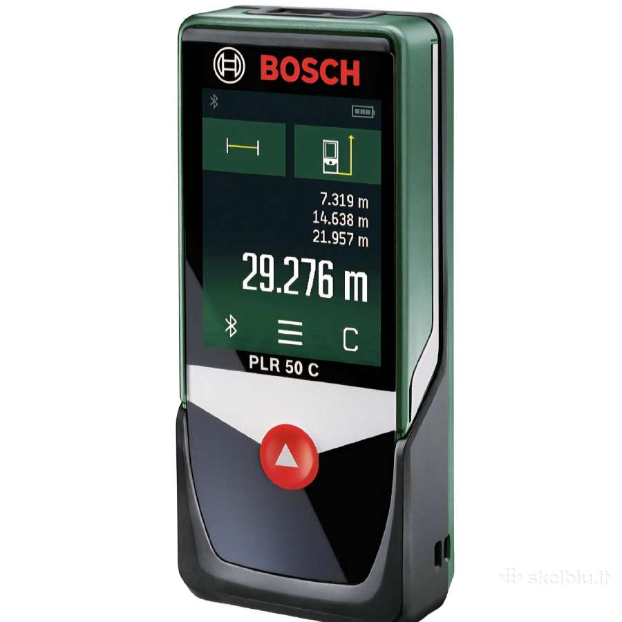 Lazerinis atstumų matuoklis Bosch Plr 50 C