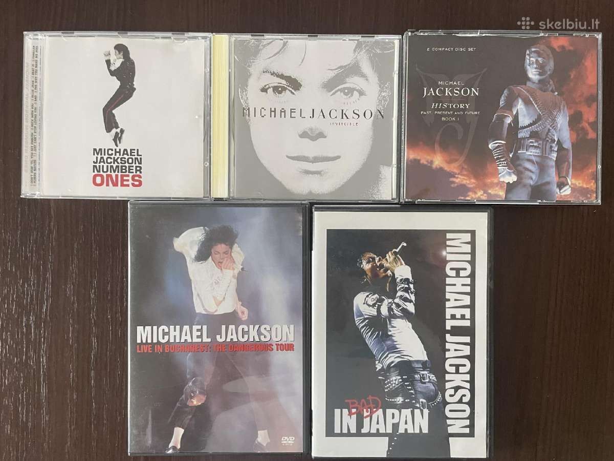 Audio CD ir Dvd Michael Jackson
