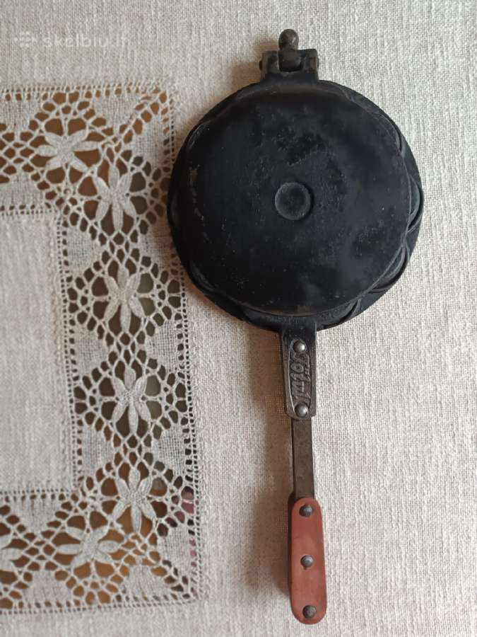 Senovinė špižinė keptuvė - nuotraukos Nr. 2