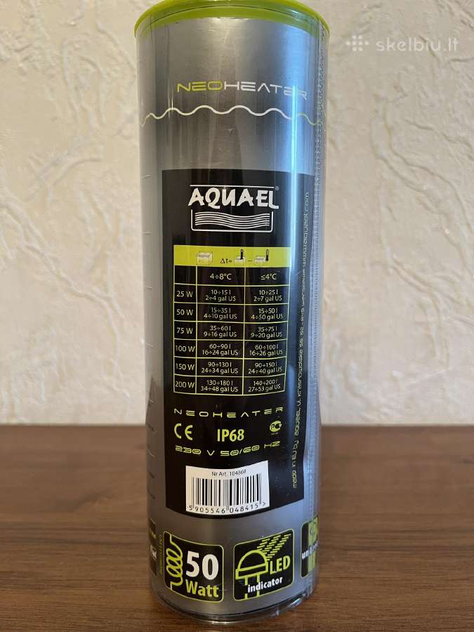 Vandens šildytuvas “Aquael Neoheater 50w - nuotraukos Nr. 2