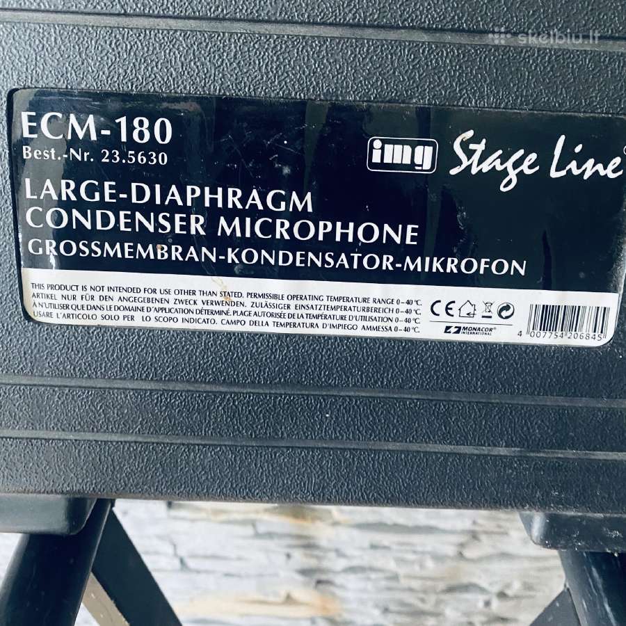Mikrofonas Stage line Ecm-180 - nuotraukos Nr. 3