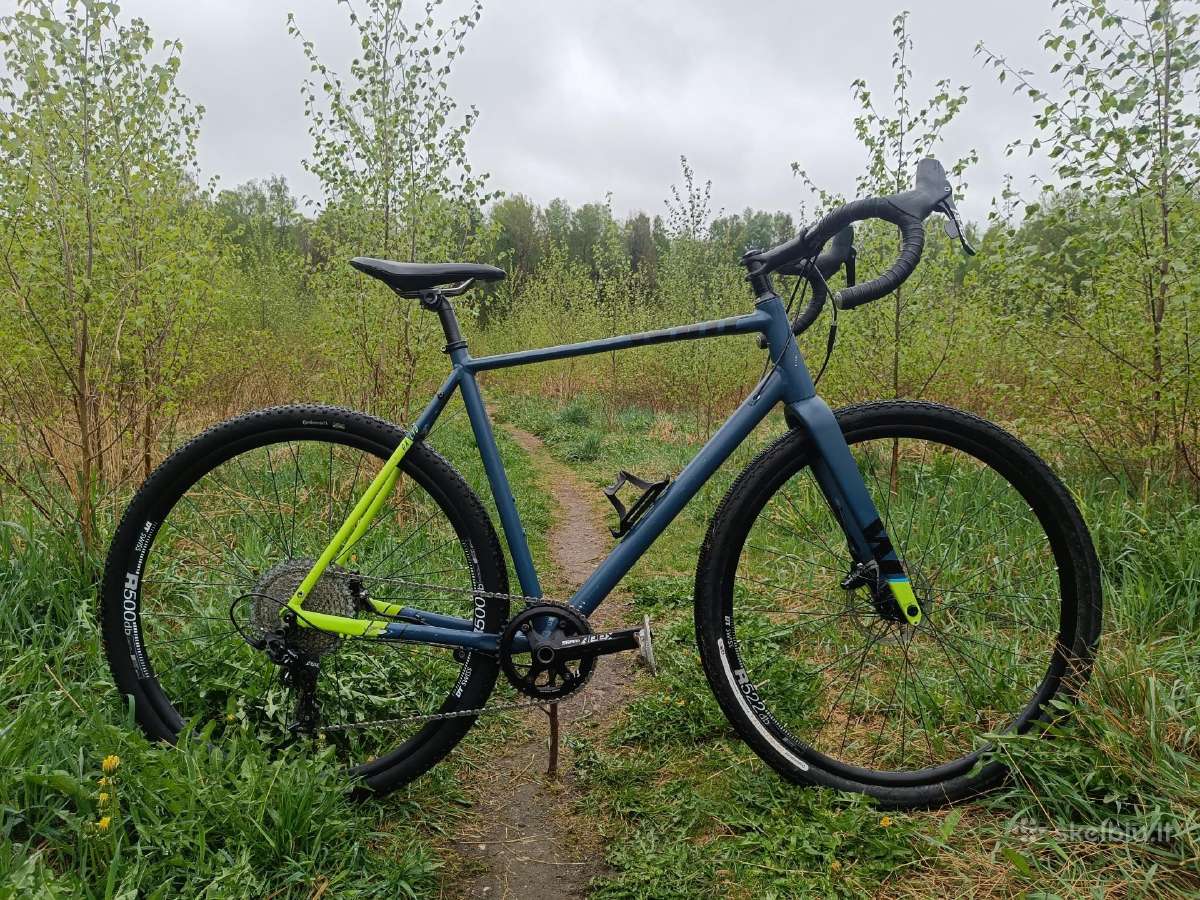 White GX Ltd 56cm Gravel Dviratis