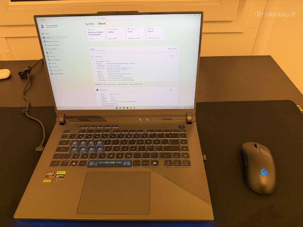 Asus G614fr 9955hx/5070ti/32gb/2tb