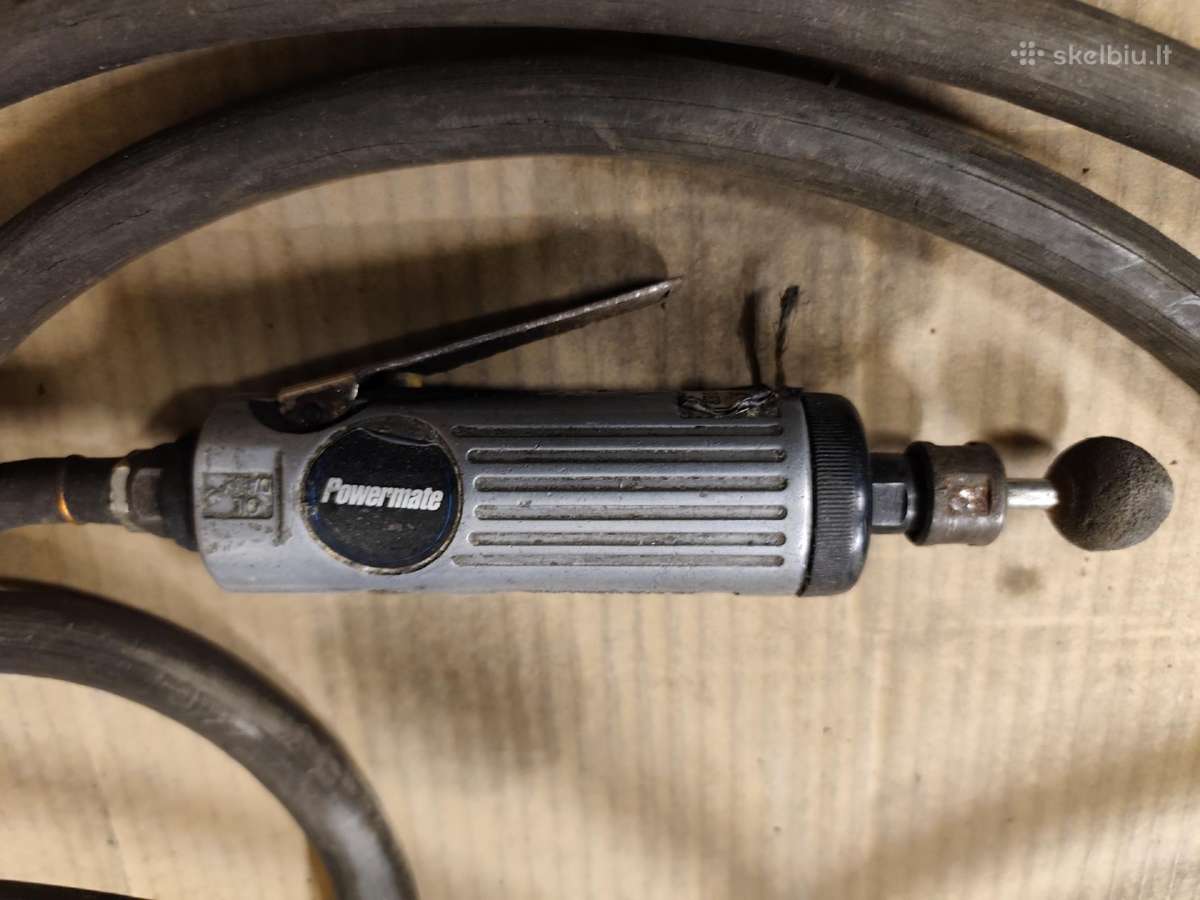 Pneumatinis tiesinis šlifuoklis Powermate
