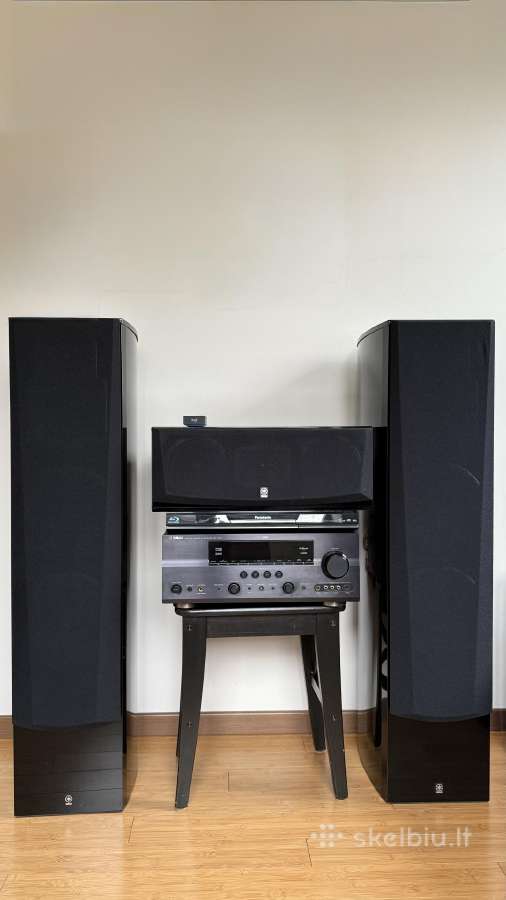 Yamaha NS-777/NS-c444 ir namų kino/garso kompletas