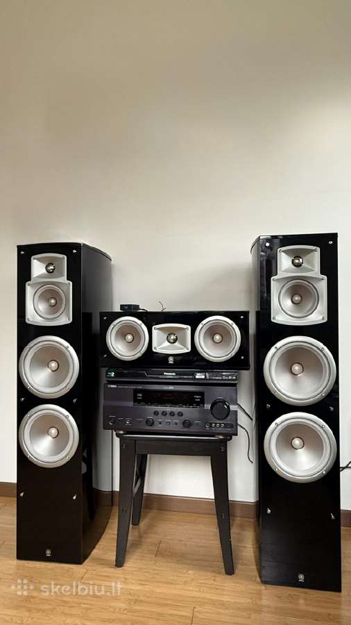 Yamaha NS-777/NS-c444 ir namų kino/garso kompletas - nuotraukos Nr. 2
