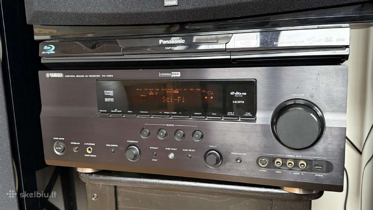 Yamaha NS-777/NS-c444 ir namų kino/garso kompletas - nuotraukos Nr. 3