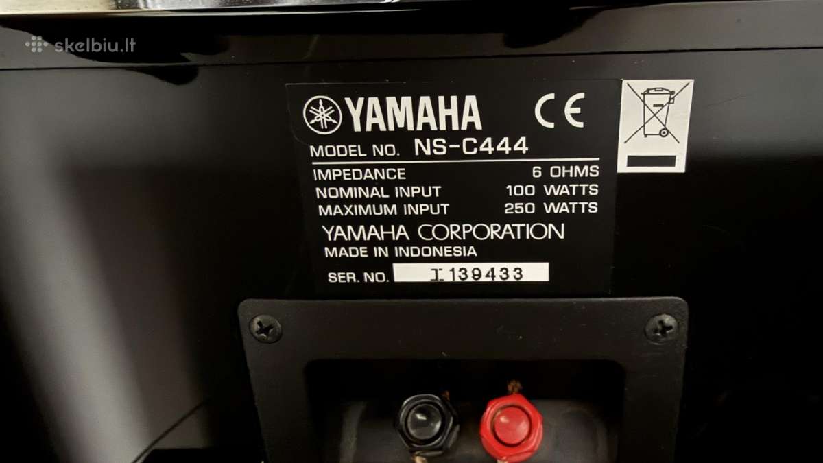 Yamaha NS-777/NS-c444 ir namų kino/garso kompletas - nuotraukos Nr. 9