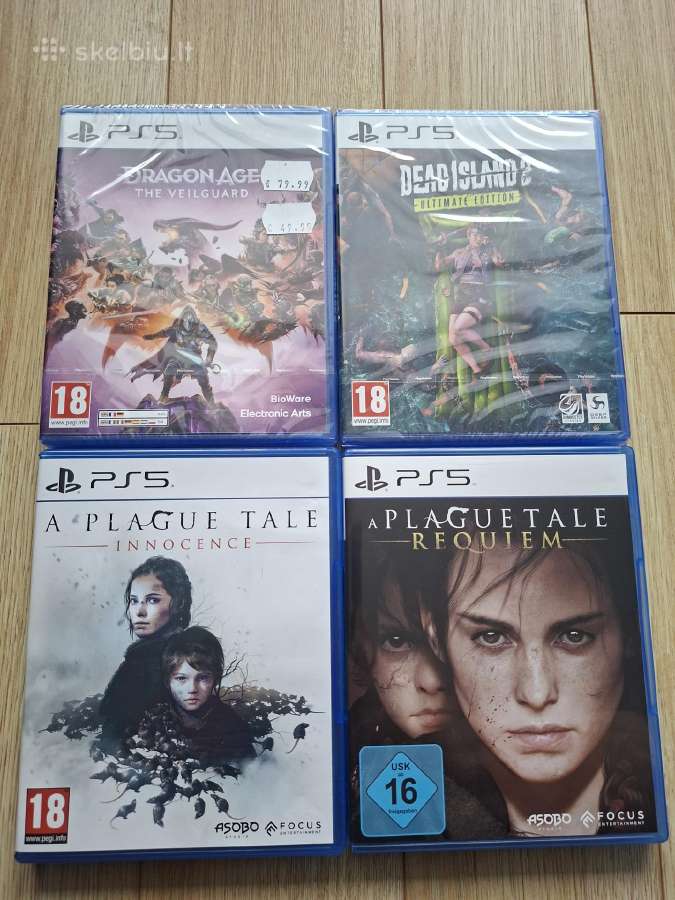 Ps5 a plague tale. Dead island 2. Dragon age veilg