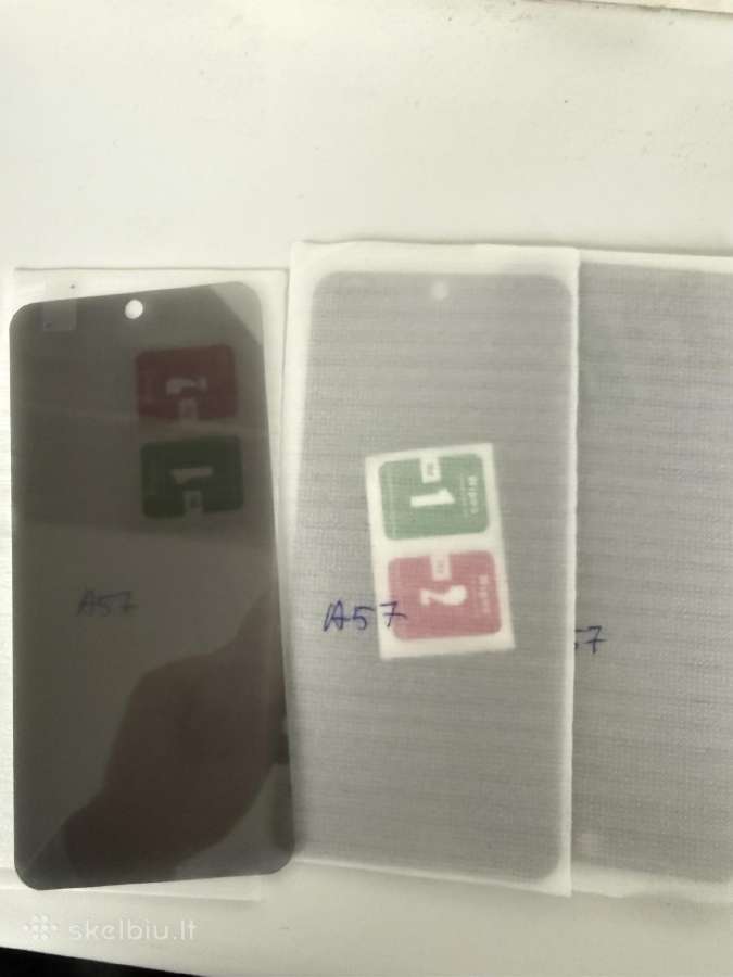 Samsung a57 ekrano stikliukai stiklas